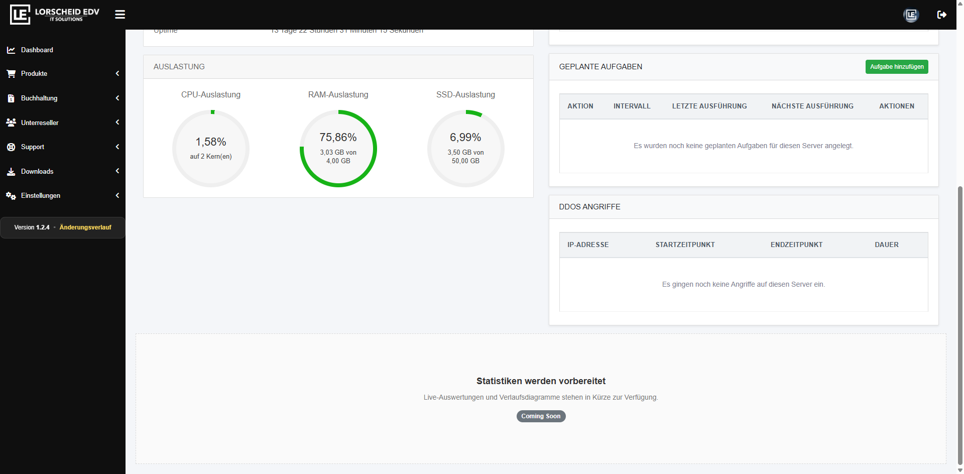 Cloud-Server Details