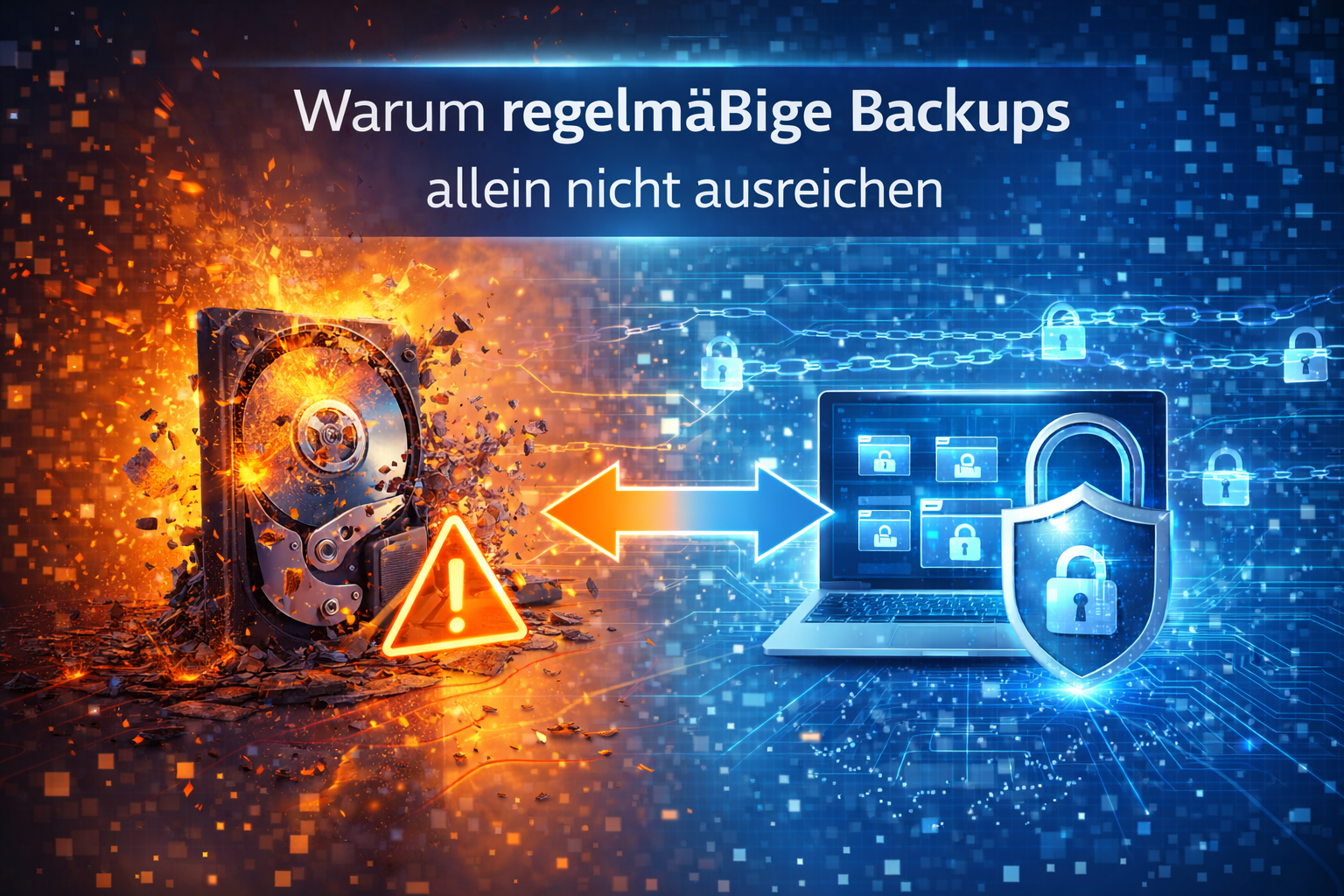 Warum regelmäßige Backups allein nicht ausreichen